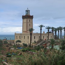 The lighthouse on the cape Kap Spatel